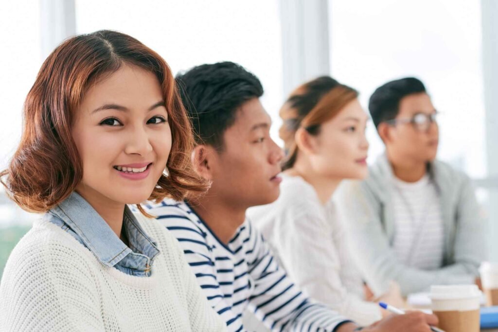 Group of Students Smiling